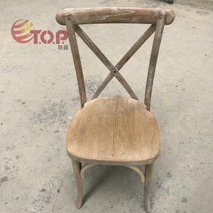 Kursi Silang Kayu Kastanye - Product Image 3