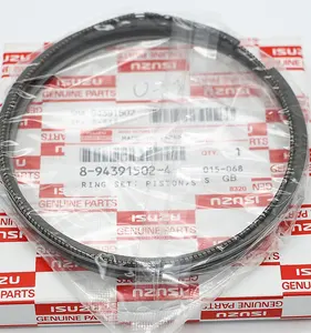 Ricambi auto originali originali 6HK1 FSD FSR 8-94391502-3 8-94391502-4 8943915024 Eng Set fasce elastiche