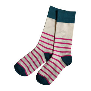 <span class=keywords><strong>Chaussettes</strong></span> <span class=keywords><strong>en</strong></span> <span class=keywords><strong>bambou</strong></span> pour femmes - Jacquard rayé avec logo, écologiques, respirantes, antibactériennes, <span class=keywords><strong>chaussettes</strong></span> de printemps pour un confort quotidien - Product Image 1