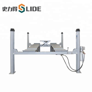 Elevación del gato del vehículo de la elevación de <span class=keywords><strong>cuatro</strong></span> postes de la cuerda de alambre SLD Elevación del estacionamiento - Product Image 6