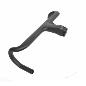 Dicloud — <span class=keywords><strong>guidon</strong></span> de vélo de route en fibre de <span class=keywords><strong>carbone</strong></span>, noir, mat, tout caché, tige intégrée, barre de goutte - Product Image 2