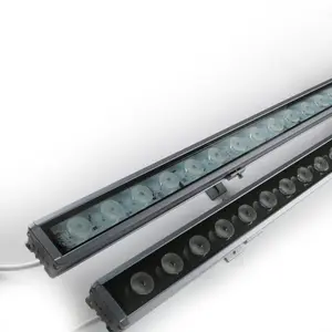 DC24V 48W Chống Thấm Nước Ngoài Trời Mặt Tiền Chiếu Sáng Nhôm Hồ Sơ Rgbw Dmx Pixel Led Bar Light