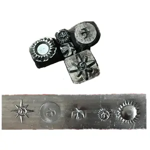 Customized by manufacturer Logo Steel Alphabet Letter Metal Stamp Jewelry Mark Embossing Mould