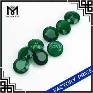 8mm piedras sueltas naturales ágata <span class=keywords><strong>verde</strong></span> piedras semi preciosas - Product Image 1