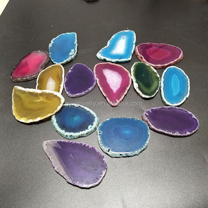 Bán Buôn Nhỏ <span class=keywords><strong>Agate</strong></span> Lát Trong Màu Sắc Tự Nhiên Đánh Bóng Đá Quý Đặt Tấm Tên Thẻ Cho Trang Trí Nội Thất Với Tình Yêu Phong Cách - Product Image 5