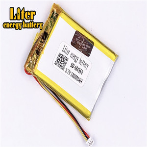 Connector 1,25-3 p 3,7 V 484550 1800 mAh rechargeable LiPo battery solar Li ion polymer lithium battery with PCM - Product Image 1