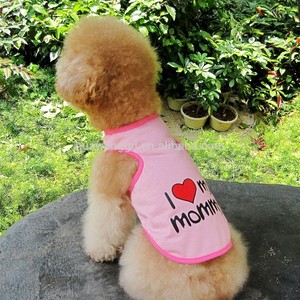 En vrac é<span class=keywords><strong>t</strong></span>é, <span class=keywords><strong>t</strong></span> shirt chien chien de vêtements bon marché j'aime maman/daddy - Product Image 6