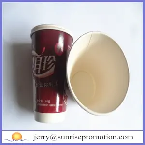 impresos personalizados de bebida caliente de papel tazas proveedor