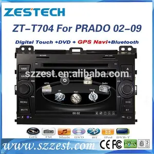 Zestech araç stereo toyota prado 2002-2009 gps/Swc/bt/pod/radyo