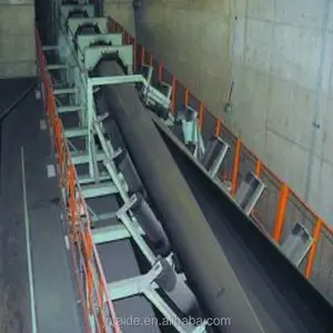 Pipe Conveyor Belt With Textile Carcass For Conveying Material/Pipe Conveyor Belt