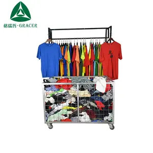 Used T-Shirt for Men Used Clothing Bales Second Hand Clothes in USA