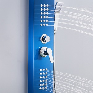 Fapully alta calidad <span class=keywords><strong>de</strong></span> acero inoxidable pulido espejo <span class=keywords><strong>mar</strong></span> azul baño panel <span class=keywords><strong>de</strong></span> ducha <span class=keywords><strong>de</strong></span> acero inoxidable - Product Image 5