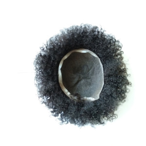 6mm 8mm 10mm 12mm 15mm Wave Unit Men Afro Hair <strong>Toupee</strong> for Black Men - Product Image 5