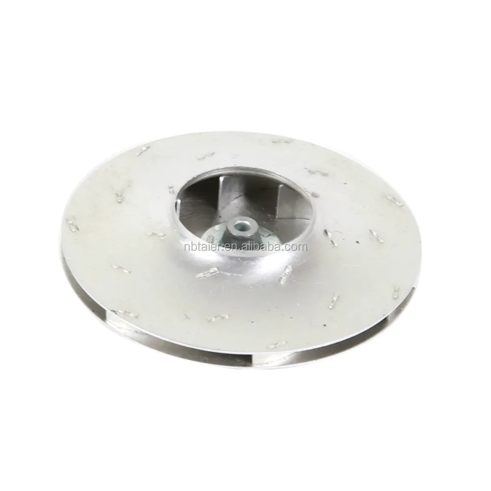 vaccum cleaner impeller for Pump with aluminum or steel material