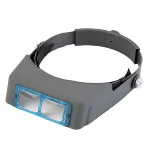Hoofdband Vergrootglas Professionele Dubbele Lens Hoofd-Gemonteerde Loep Sieraden Vergrootglas Lezing Visorglas Binoculair Vergrootglas - Product Image 1