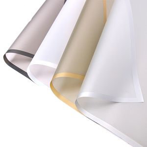 Papiers d'emballage pour bouquets de fleurs à thème mariage, impressions sélectionnées, vente chaude, fournitures de mariage - Product Image 5