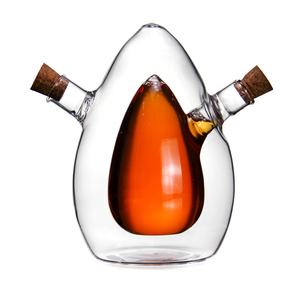 Verre Huile et Vinaigre Cruet, huile et Vinaigre Bouteille Avec Bouchons - Product Image 1