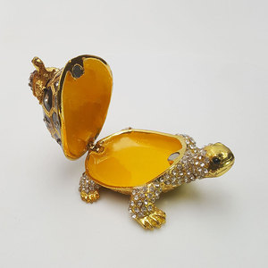 Turtle <strong>Small</strong> Jewelry Box Metal Jewelry Trinket Box Creative Home Desktop <strong>Small</strong> <strong>Ornaments</strong> - Product Image 3