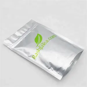 Moisture proof reusable stand up pouch for tea Plastic Tea Bag gallon mylar bag