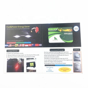 Carte d'économie d'énergie pour petite voiture avec 16000 économiseur de carburant pour l'approvisionnement en soins de santé à ions négatifs - Product Image 3
