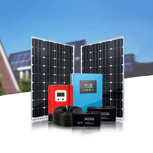 Haute efficacité photovoltaïque <span class=keywords><strong>3kw</strong></span> hors réseau système générateur d'énergie solaire - Product Image 1