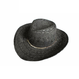 Promocional barato occidental mexicano barato al por mayor llanura sombrero vaquero de paja - Product Image 1