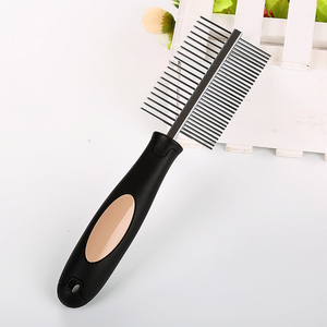 Peigne de toilettage à Double tête pour les animaux domestiques, accessoire pour chiens et chats - Product Image 4