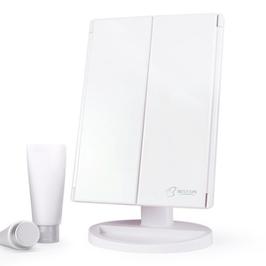 <span class=keywords><strong>Amazon</strong></span> más vendido USB 180 grados ajustable pantalla táctil 21 <span class=keywords><strong>LED</strong></span> cosméticos <span class=keywords><strong>espejo</strong></span> de <span class=keywords><strong>maquillaje</strong></span> <span class=keywords><strong>con</strong></span> luces - Product Image 2