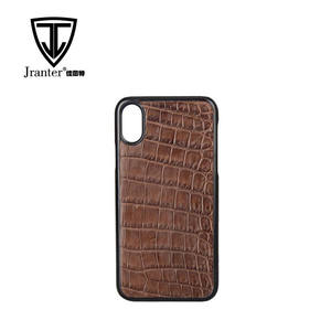 Diseñe Su Propio 100% de Cocodrilo Caja Del Teléfono de Cuero Para <span class=keywords><strong>I</strong></span> Caso Phone8 - Product Image 1