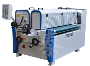 木工機械木製家具フローリング2ローラー精密コーターローラーコーティング機 - Product Image 4