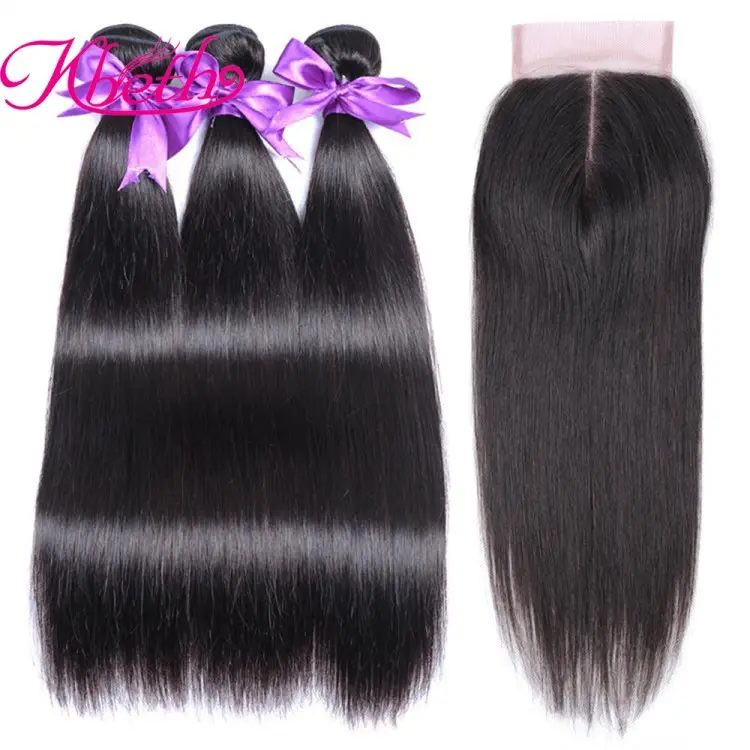 ขายส่ง 8A บราซิล mink hair 3 bundles 12 นิ้ว 4*4 ลูกไม้ปิด body wave ผมราคาขาย