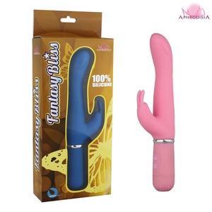 Su geçirmez 10-Function g-spot tavşan vibratör 10 modları titreşim nabız tırmanış-abs silikon PU kaplama pembe mor mavi - Product Image 4