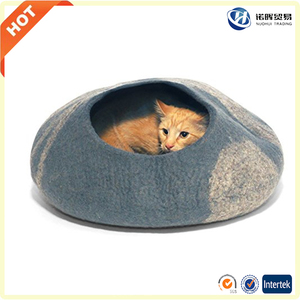Barato al por mayor de lana hecho a mano para <span class=keywords><strong>mascotas</strong></span> accesorios para <span class=keywords><strong>mascotas</strong></span> cama del gato de casa en stock - Product Image 1