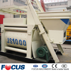 Twin-SHAFT Betonniere/Mixer Beton 1000L Per Batch-dengan ISO9001 Sertifikasi - Product Image 3