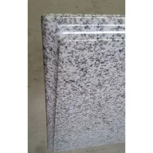 Azulejo de granito blanco y gris Natural, G655, cubos de piedra, pavimento, flameado