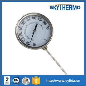 Ss material lưỡng kim cao thấp nhiệt độ sốt nước sâu nhiệt kế - Product Image 2