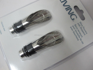 Vino vertedor con tapones de vino pourers - Product Image 2