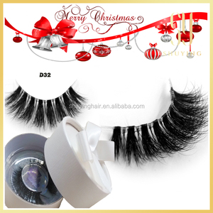 3d al por mayor de visón propia marca <span class=keywords><strong>nude</strong></span> pestañas banda para la navidad - Product Image 5