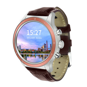 Astuto Della Vigilanza <span class=keywords><strong>Y3</strong></span> 1.39 pollici Android 5.1 Del Telefono MTK6580 1.3GHz Quad Core 4GB di ROM Pedometro Bluetooth Smartwatch WIFI 3G Smartwatch