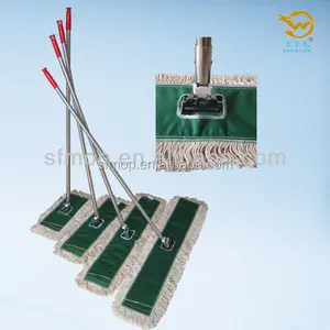 High Flat Mop Flat Mop Y7120 High Water Absorption Industrial Mopping Flat Mop 36 Inch Commercial Dust Mop