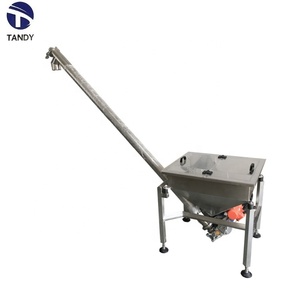 Macchina per caricare le materie prime alimentatore a vite industriale con tramoggia di vibrazione - Product Image 4