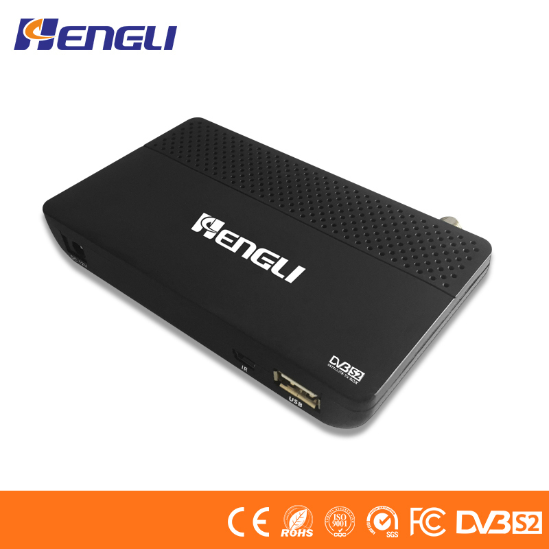 Mini receptor de satélite hd dvb-s2