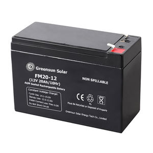 Batterie rechargeable SLA 6 Dzm 20, batterie au plomb-acide scellée <span class=keywords><strong>12v</strong></span> <span class=keywords><strong>20ah</strong></span> - Product Image 1