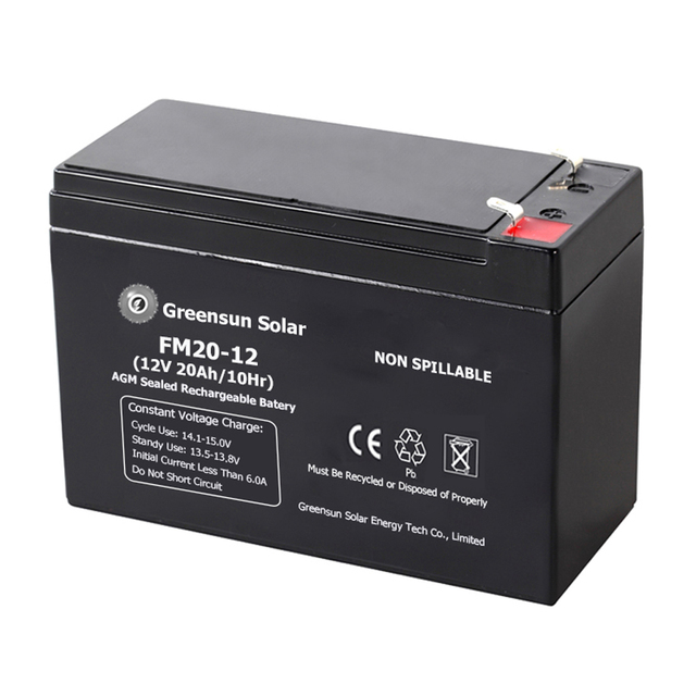 6 Dzm 20 Battery Rechargeable SLA Battery 12v 20ah sealed Lead Acid Battery