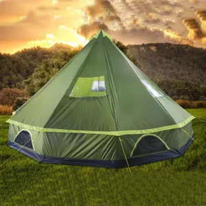 Oxford Tipi Desert Teepee Piramide Yurt Bell Tent Koop Met Klamboe Deur Voor Relax
