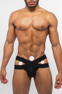 Colección Moderna Personalizada, Calzoncillos Boxer de Tela Tejida de Alta Calidad para Hombre, Ropa Interior Deportiva, Suspensorio para Hombre <span class=keywords><strong>Gay</strong></span> Sexy - Product Image 4