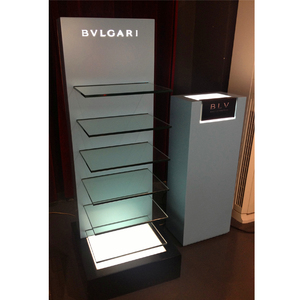 LUX ที่กำหนดเองที่มีคุณภาพสูงร้านเครื่องสำอางตู้ร้านค้าชั้นวางสำหรับร้านค้าเฟอร์นิเจอร์,ชั้นวางจอแสดงผลเครื่องสำอาง - Product Image 6