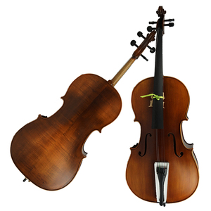 Musical Instruments Sinomusik Brand Different Size Matte <strong>Red</strong> Brown <strong>Cello</strong> for Sale - Product Image 4