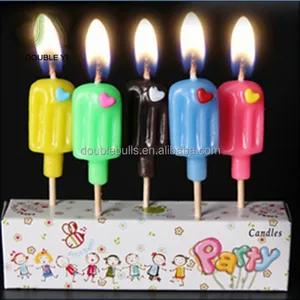 personalized logo branded promotional crazy birthday candles