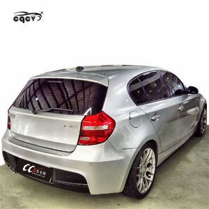 Super pefect FRP matériel M-T style large kit carrosserie pour <span class=keywords><strong>BMW</strong></span> <span class=keywords><strong>1</strong></span> <span class=keywords><strong>série</strong></span> <span class=keywords><strong>E87</strong></span> pare-chocs avant pare-chocs arrière côté jupes et aile spoiler - Product Image 4